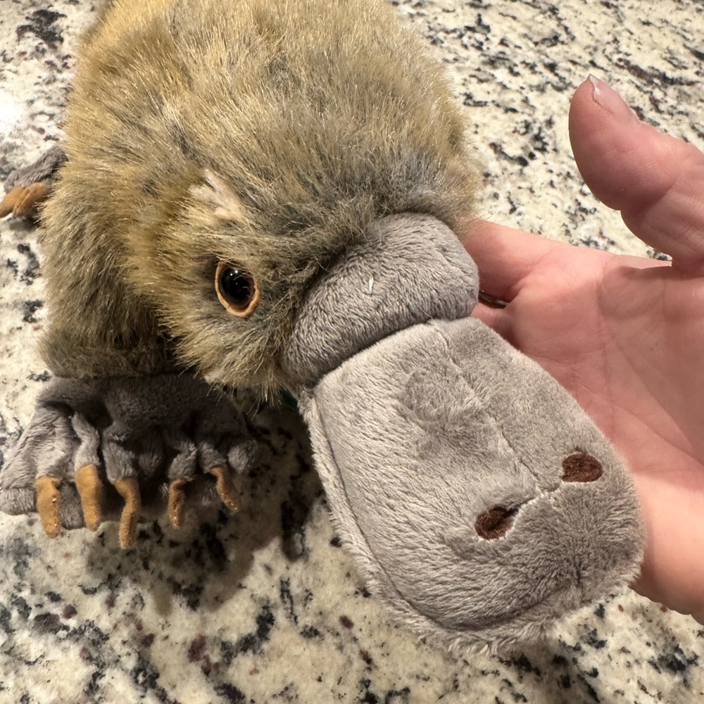 Fiesta Brown and Gray Plush Animal